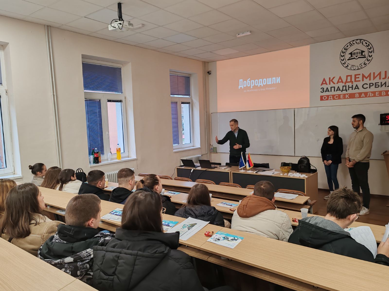 Maturanti iz Osečine na radionici „Moj prvi start up“ u ASSZS Odseku Valjevo