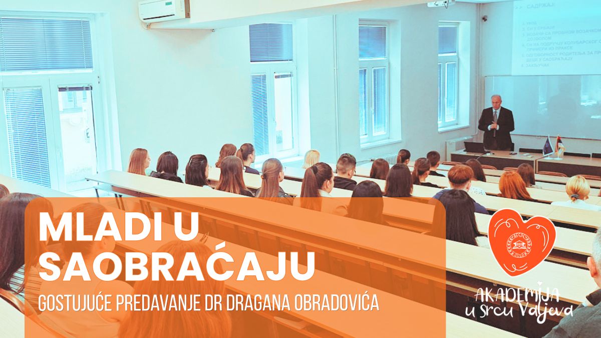 Održano gostujuće predavanje “Mladi u Saobraćaju”