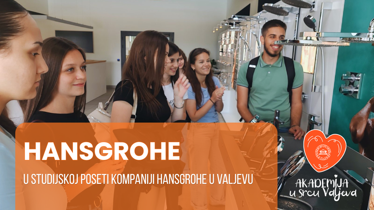 Terenska nastava u kompaniji Hansgrohe: Studenti upoznali savremene proizvodne i održive prakse